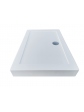 Polish High Wall Shower Tray made of acrylic plate, 120x90x14 cm - 2